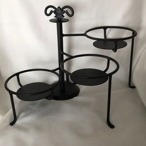 Longaberger Wrought Iron Swivel Caddy